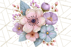 Bookish Blooms Floral Reading &amp; Stationery PNG Clipart Product Image 5