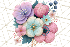 Bookish Blooms Floral Reading &amp; Stationery PNG Clipart Product Image 2