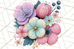 Bookish Blooms Floral Reading & Stationery PNG Clipart Product Image 2