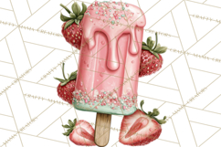 Summer Popsicle Treats Clipart PNG Graphics Product Image 4
