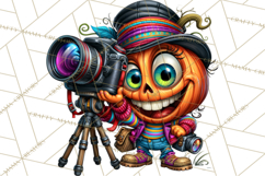 Funny Jack O Lantern Halloween PNG Clipart Product Image 5