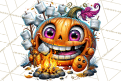 Funny Jack O Lantern Halloween PNG Clipart Product Image 2