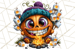 Funny Jack O Lantern Halloween PNG Clipart Product Image 3