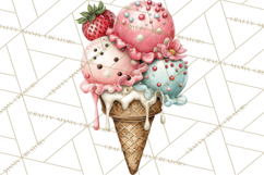 Summer Popsicle Treats Clipart PNG Graphics Product Image 2