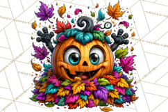 Funny Jack O Lantern Halloween PNG Clipart Product Image 4