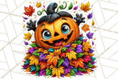 Funny Jack O Lantern Halloween PNG Clipart Product Image 5