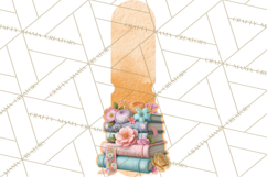 Bookish Blooms Floral Reading &amp; Stationery PNG Clipart Product Image 4