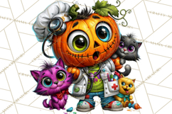 Funny Jack O Lantern Halloween PNG Clipart Product Image 4