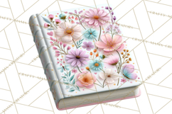 Bookish Blooms Floral Reading &amp; Stationery PNG Clipart Product Image 4