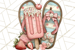 Summer Popsicle Treats Clipart PNG Graphics Product Image 2