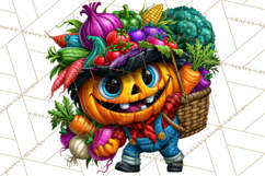 Funny Jack O Lantern Halloween PNG Clipart Product Image 5