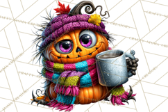 Funny Jack O Lantern Halloween PNG Clipart Product Image 5