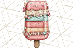 Summer Popsicle Treats Clipart PNG Graphics Product Image 5