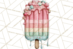 Summer Popsicle Treats Clipart PNG Graphics Product Image 4