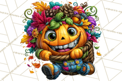 Funny Jack O Lantern Halloween PNG Clipart Product Image 5