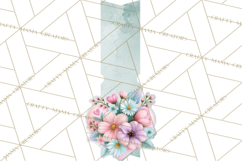 Bookish Blooms Floral Reading &amp; Stationery PNG Clipart Product Image 3