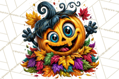 Funny Jack O Lantern Halloween PNG Clipart Product Image 5