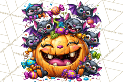 Funny Jack O Lantern Halloween PNG Clipart Product Image 2