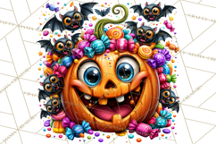 Funny Jack O Lantern Halloween PNG Clipart Product Image 3