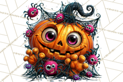 Funny Jack O Lantern Halloween PNG Clipart Product Image 5