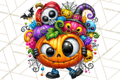 Funny Jack O Lantern Halloween PNG Clipart Product Image 3