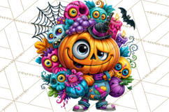 Funny Jack O Lantern Halloween PNG Clipart Product Image 4