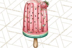 Summer Popsicle Treats Clipart PNG Graphics Product Image 3