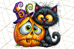 Funny Jack O Lantern Halloween PNG Clipart Product Image 5