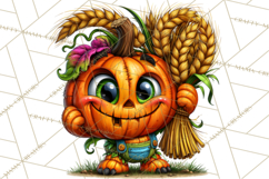 Funny Jack O Lantern Halloween PNG Clipart Product Image 2