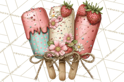 Summer Popsicle Treats Clipart PNG Graphics Product Image 4