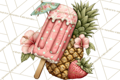Summer Popsicle Treats Clipart PNG Graphics Product Image 3