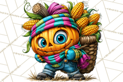 Funny Jack O Lantern Halloween PNG Clipart Product Image 5