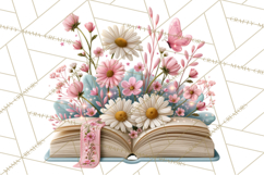 Bookish Blooms Floral Reading &amp; Stationery PNG Clipart Product Image 5