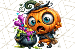 Funny Jack O Lantern Halloween PNG Clipart Product Image 4