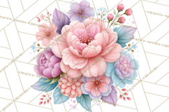 Bookish Blooms Floral Reading &amp; Stationery PNG Clipart Product Image 3