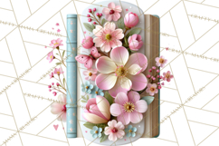 Bookish Blooms Floral Reading &amp; Stationery PNG Clipart Product Image 2