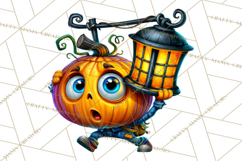 Funny Jack O Lantern Halloween PNG Clipart Product Image 4