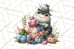 Crafty Fall Animals Clipart | Autumn Crafting Critters Product Image 5