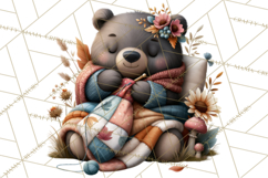Crafty Fall Animals Clipart | Autumn Crafting Critters Product Image 2