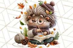 Crafty Fall Animals Clipart | Autumn Crafting Critters Product Image 5