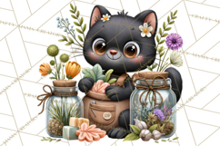 Crafty Fall Animals Clipart | Autumn Crafting Critters Product Image 2
