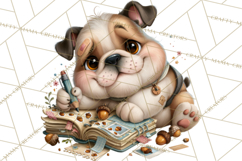 Crafty Fall Animals Clipart | Autumn Crafting Critters Product Image 4