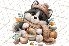 Crafty Fall Animals Clipart | Autumn Crafting Critters Product Image 5