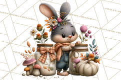 Crafty Fall Animals Clipart | Autumn Crafting Critters Product Image 3