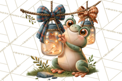 Crafty Fall Animals Clipart | Autumn Crafting Critters Product Image 4