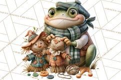 Crafty Fall Animals Clipart | Autumn Crafting Critters Product Image 2