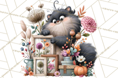 Crafty Fall Animals Clipart | Autumn Crafting Critters Product Image 5