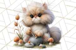 Crafty Fall Animals Clipart | Autumn Crafting Critters Product Image 5