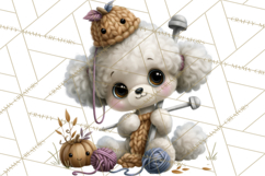Crafty Fall Animals Clipart | Autumn Crafting Critters Product Image 2