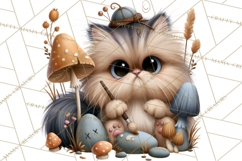 Crafty Fall Animals Clipart | Autumn Crafting Critters Product Image 2